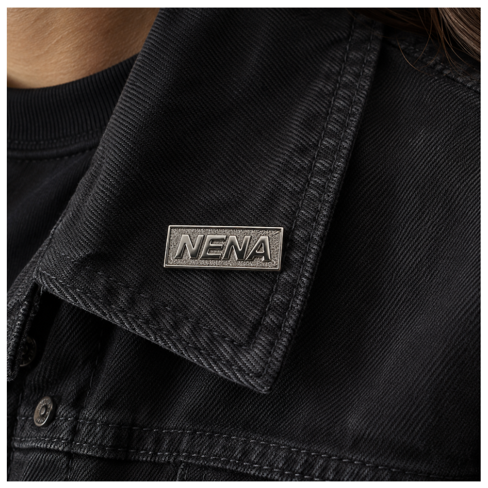NENA-logo-metalnål