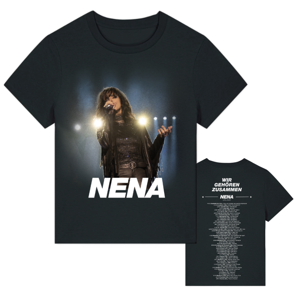 NENA Tour-skjorte til kvinder WIR GEHÖREN ZUSAMMEN 2025