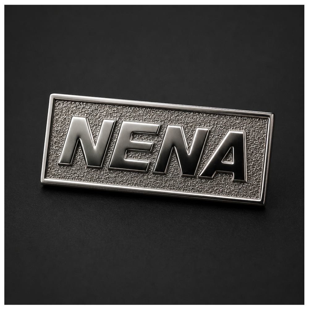 NENA-logo-metalnål