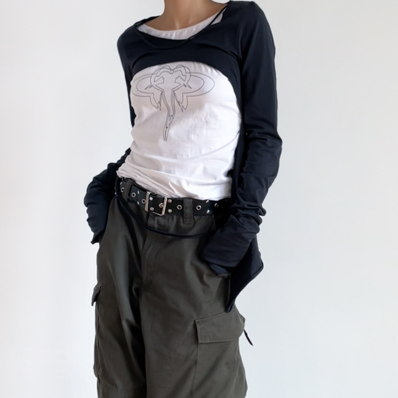 laugh-peas_neu-11 Frauen Longsleeve OPEN