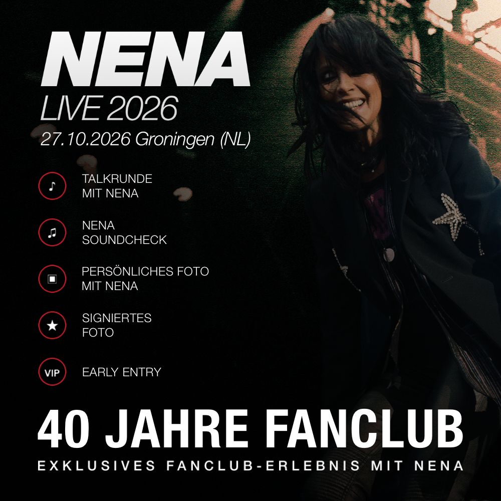 40 Years of the Fan Club – An Exclusive Fan Club Experience with NENA
