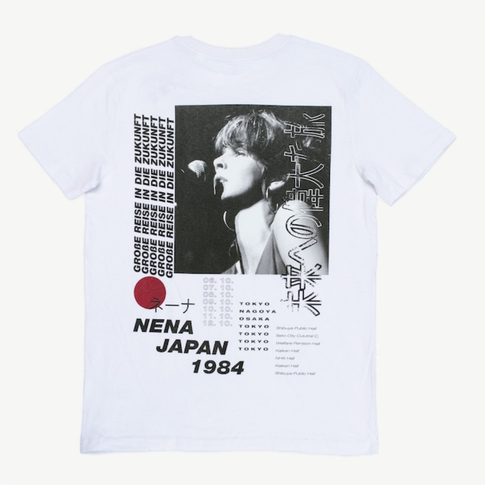 NENA T-shirt JAPAN 1984 NENA T-shirt JAPAN 1984