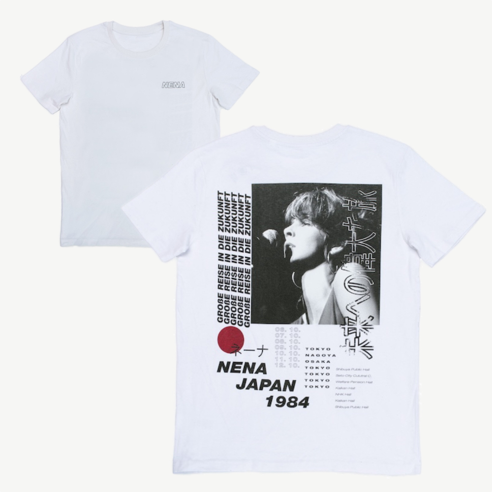 NENA T-shirt JAPAN 1984 NENA T-shirt JAPAN 1984