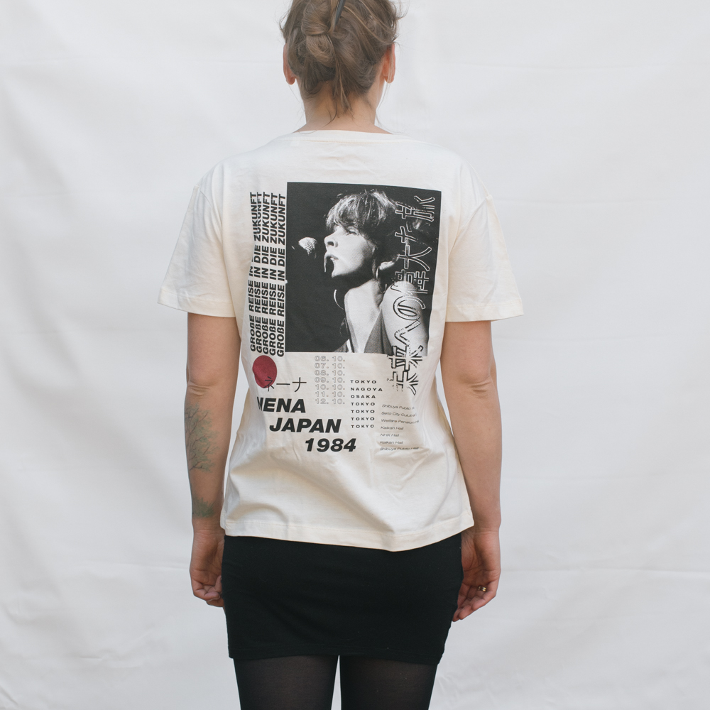 NENA skjorte til kvinder JAPAN 1984 NENA skjorte til kvinder JAPAN 1984