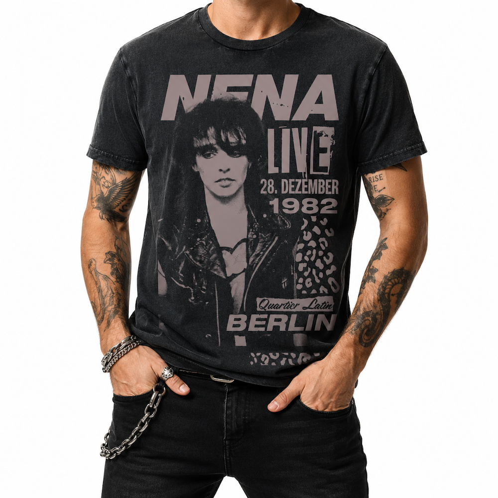 T-shirt NENA LIVE '82 BERLIN