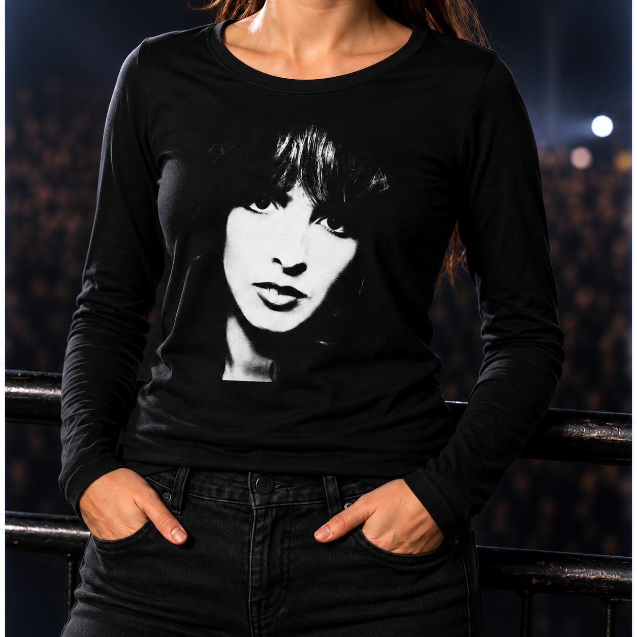 PORTRAIT Fitted Long Sleeve