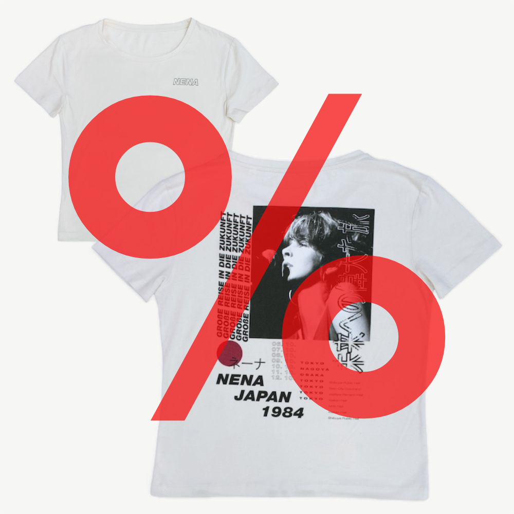 NENA women shirt JAPAN 1984