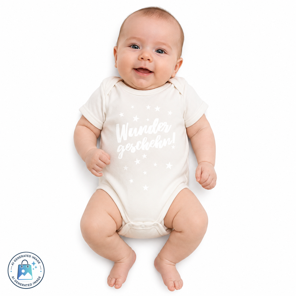 WUNDER GESCHEHN Baby-Body, Organic Natural