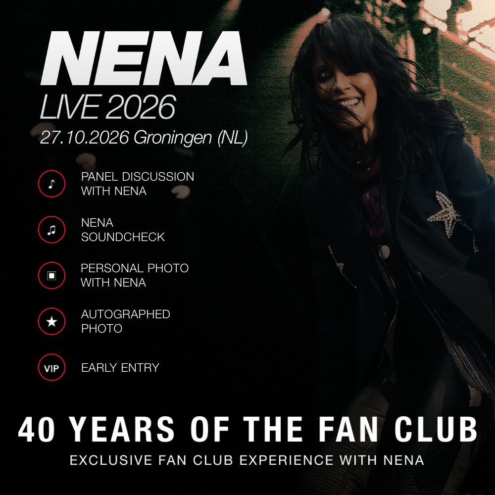 40 Years of the Fan Club – An Exclusive Fan Club Experience with NENA
