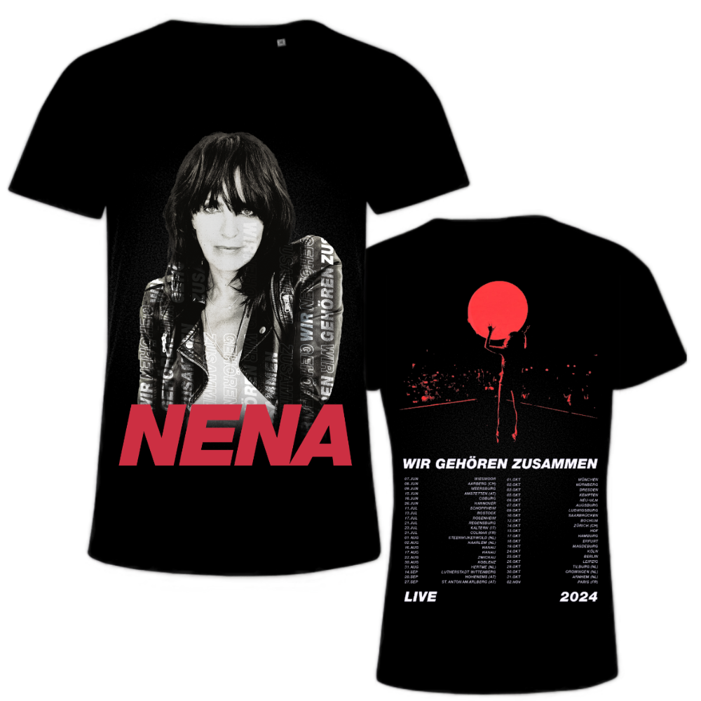 NENA Frauen Tour Shirt WIR GEHÖREN ZUSAMMEN 2024