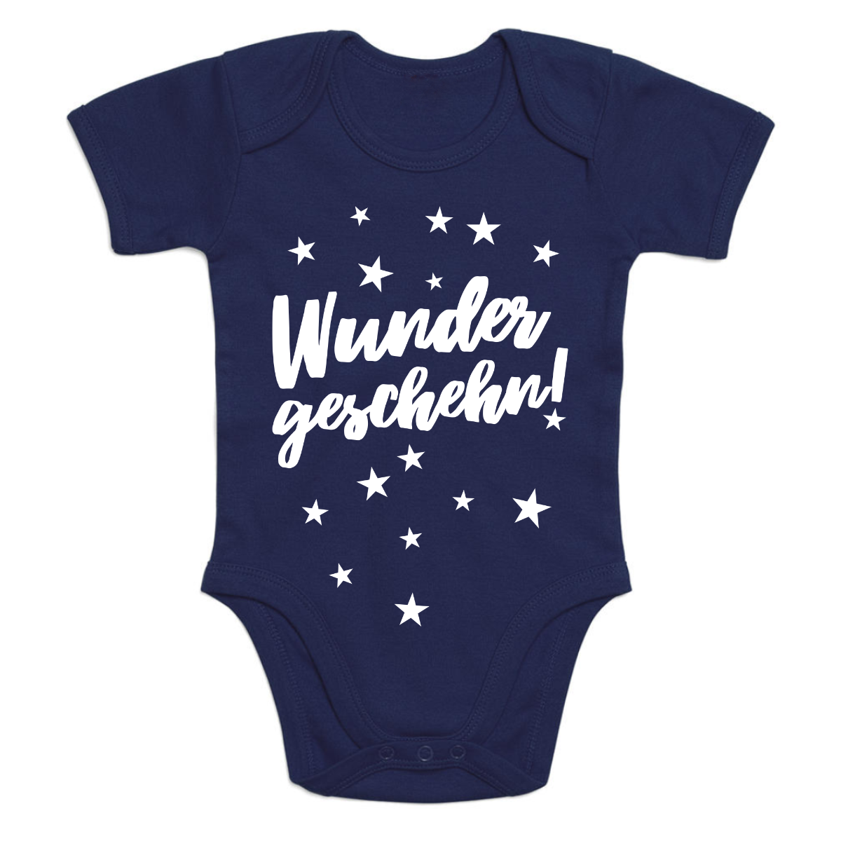 WUNDER GESCHEHN Baby-Body, Nautical Navy