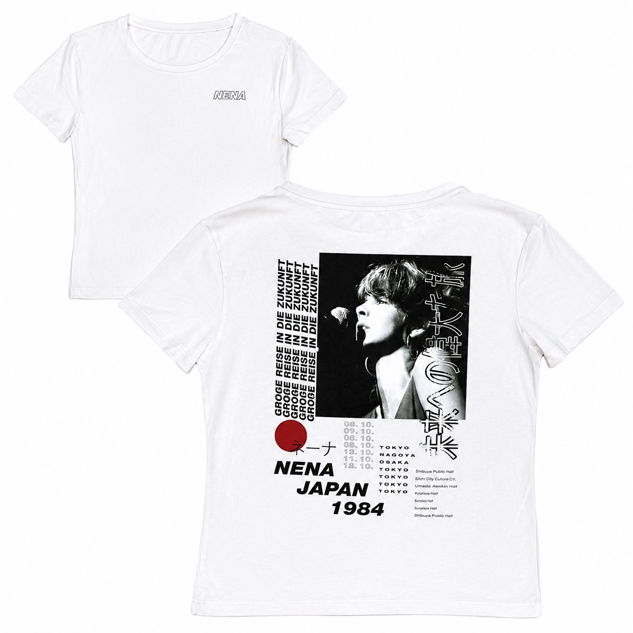 JAPAN 1984 Fitted T-Shirt