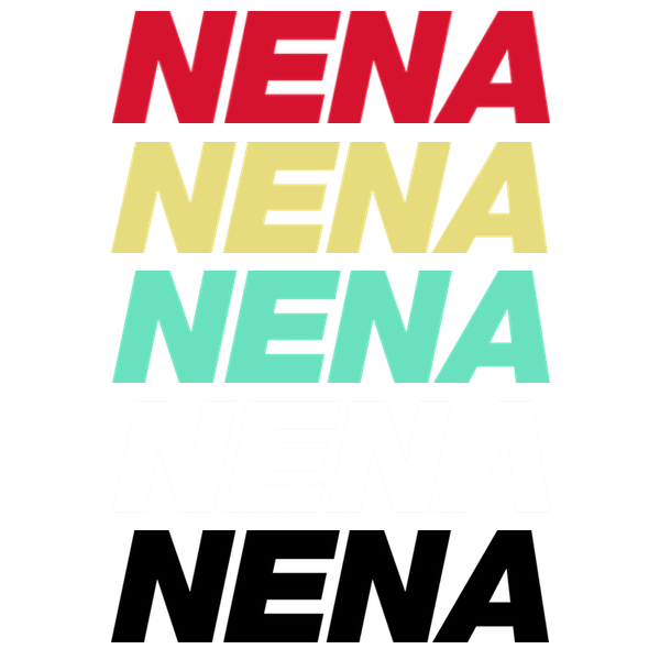 FeuerzeugyBpuN4F1WPGv6 NENA Heckscheibenaufkleber (Innenklebend)