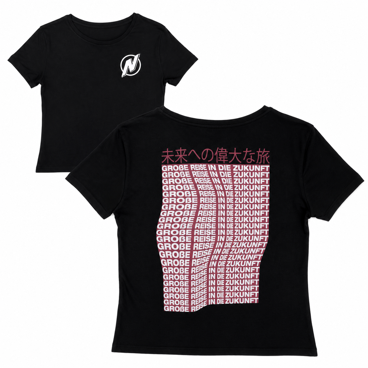 GROßE REISE IN DIE ZUKUNFT Fitted T-Shirt
