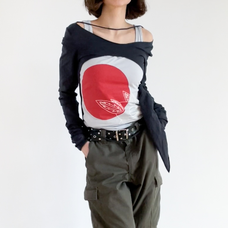 laugh-peas_neu-14 Frauen Longsleeve TOKYO
