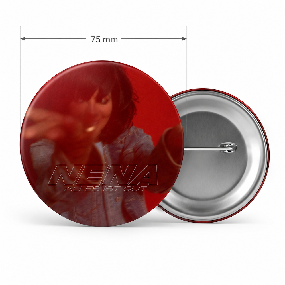 ALLES IST GUT - grote button