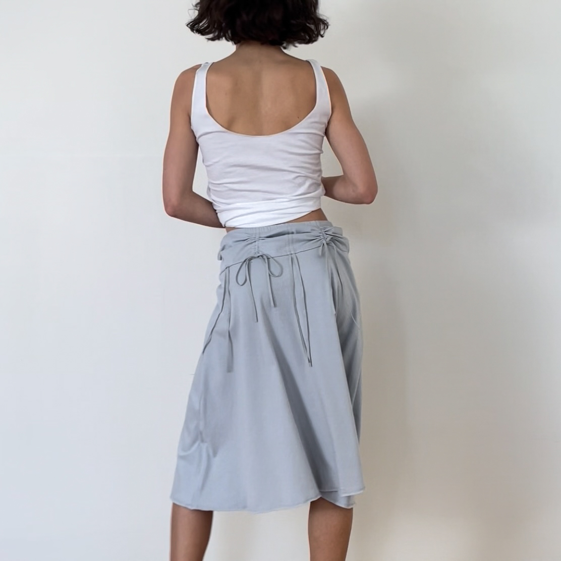 laugh-peas-159 Frauen Skirt GREY