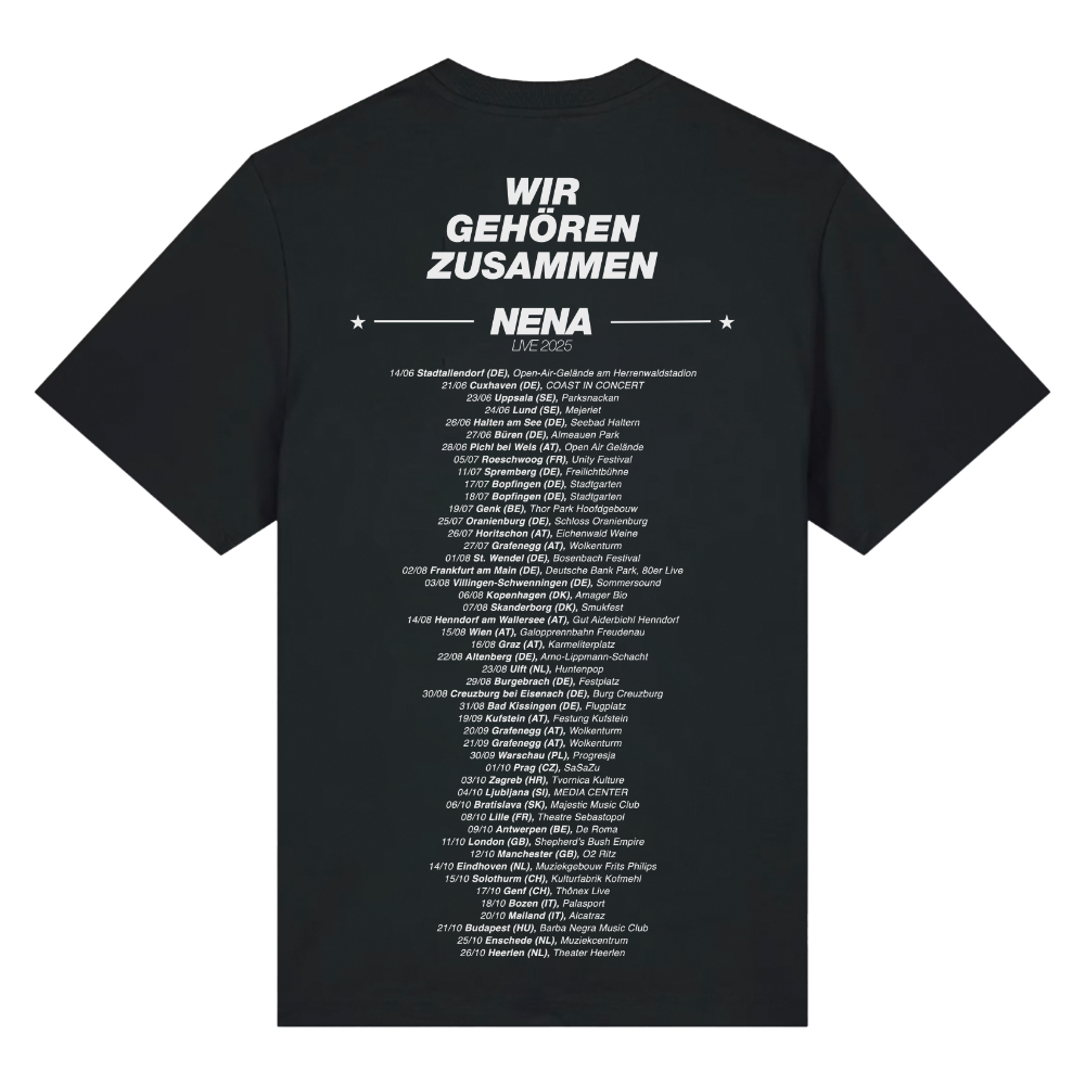 NENA Tour T-shirt WIR GEHÖREN ZUSAMMEN 2025