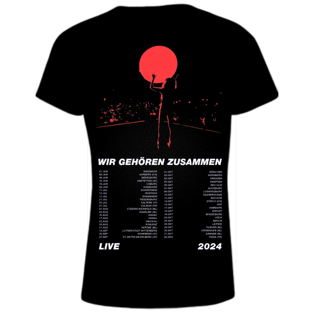 NENA Frauen Tour Shirt WIR GEHÖREN ZUSAMMEN 2024