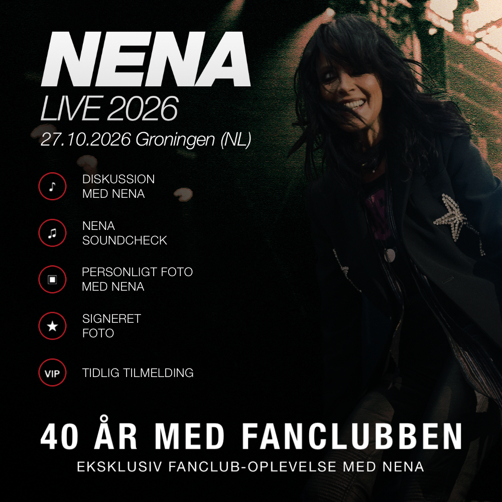 40 Years of the Fan Club – An Exclusive Fan Club Experience with NENA